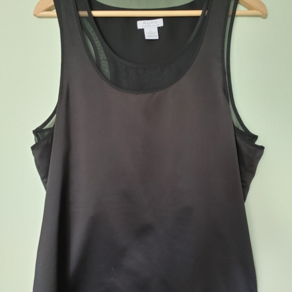 *SOLD* ALFRED SUNG Sleeveless Blouse - Picture 2 of 3